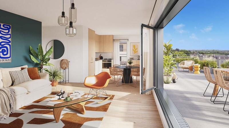 Appartement - 65 m² - 3 pièces