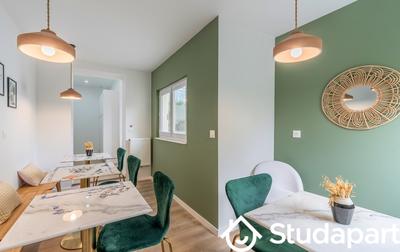 Chambre - 20 m² - 1 pièce