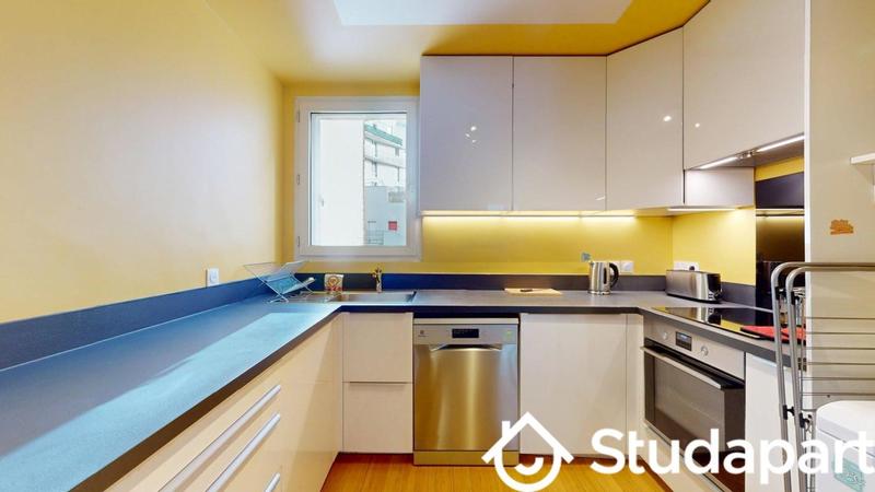 Chambre - 12 m² - 1 pièce