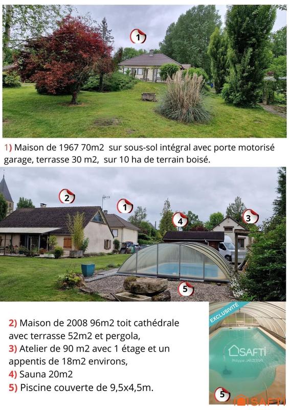 Maison - 166 m² - 7 pièces