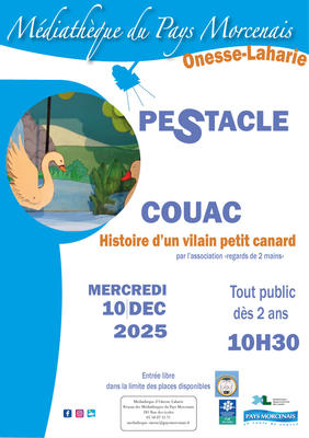 Pestacle &quot;Couac, histoire d'un vilain petit canard&quot;
