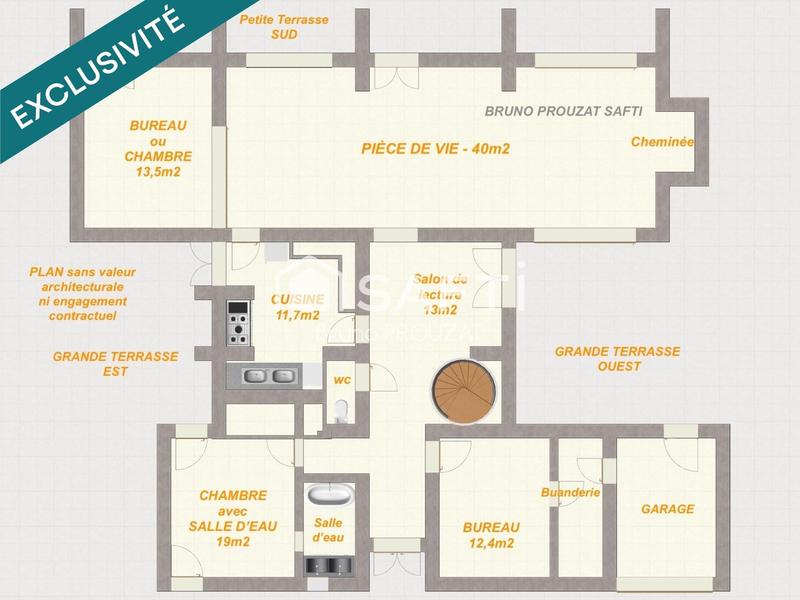 Maison - 147 m² - 6 pièces