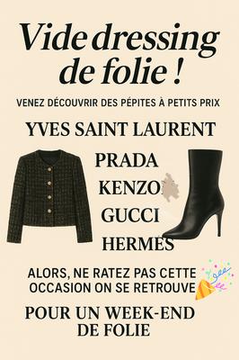 Vide dressing de folie