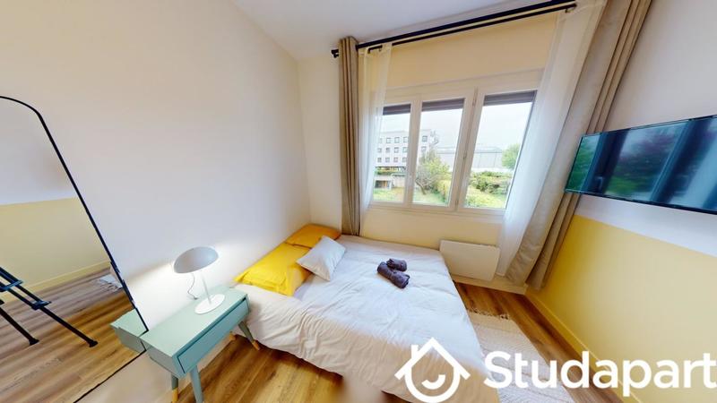 Chambre - 10 m² - 1 pièce