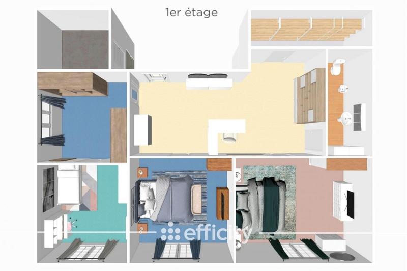 Maison - 180 m² - 8 pièces