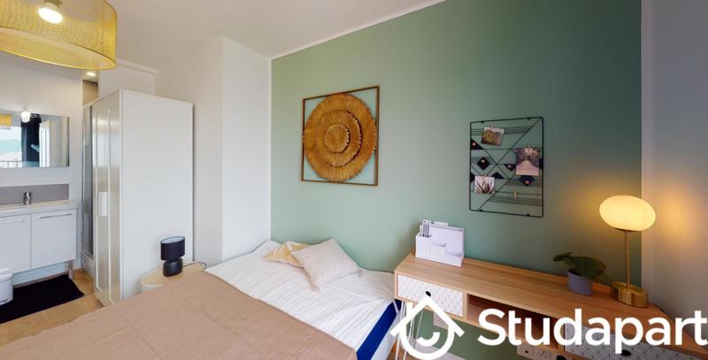 Chambre - 11 m² - 1 pièce