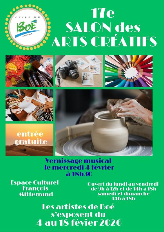 17ème salon des Arts Créatifs de Boé