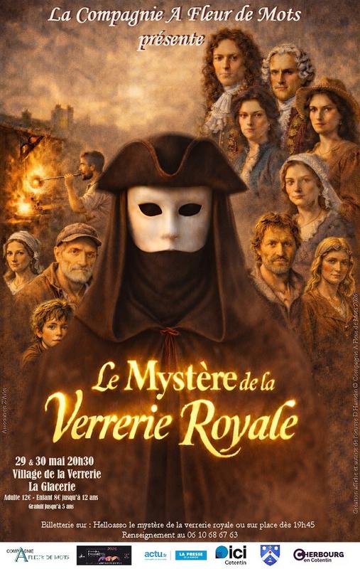 Spectacle "Le Mystère de la Verrerie Royale des Glaces"