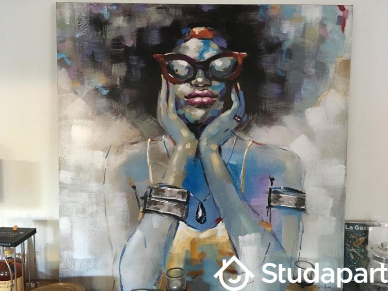 Chambre - 9 m² - 1 pièce