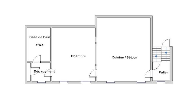 Appartement - 82 m² - 2 pièces