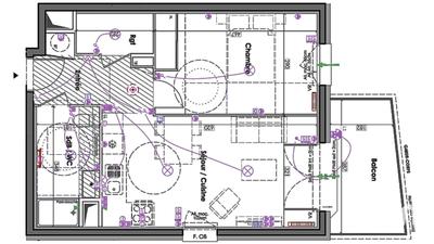 Appartement - 47 m² - 2 pièces