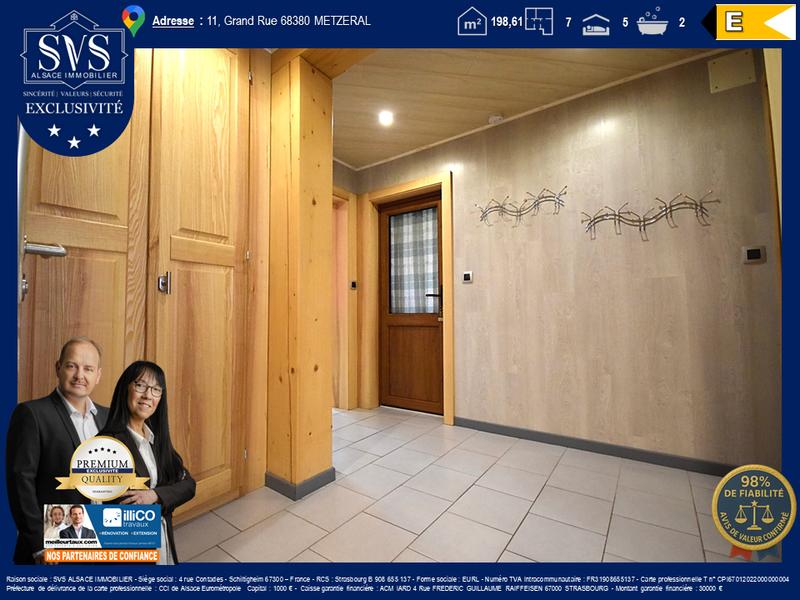 Maison - 199 m² - 7 pièces