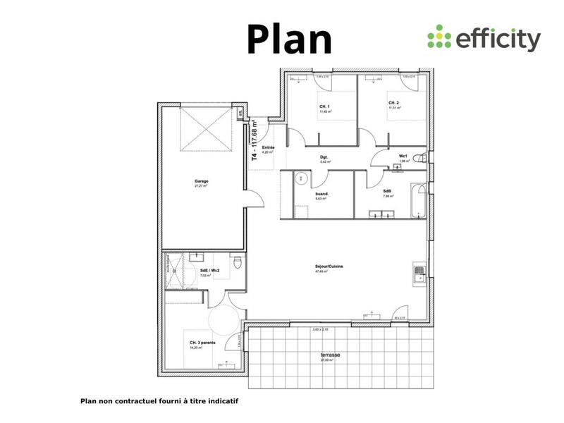Pavillon - 118 m² - 5 pièces