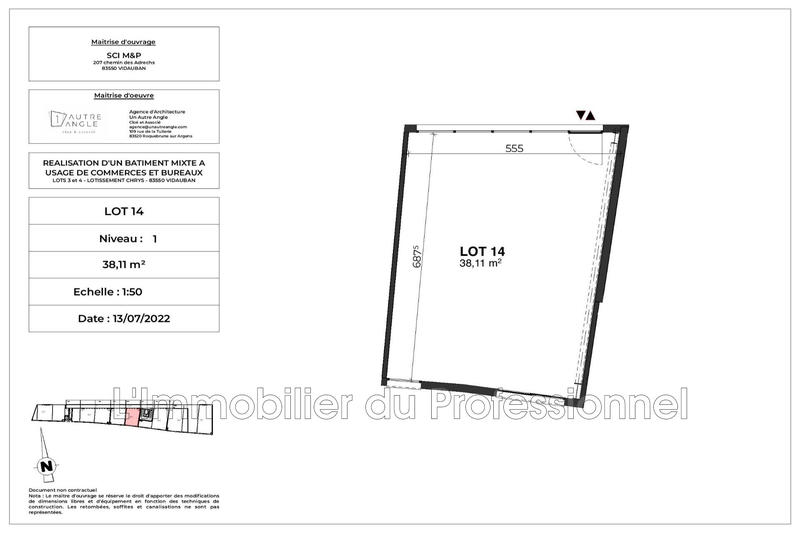 Local commercial - 38 m²