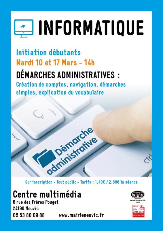 Découverte informatique : Démarches administratives