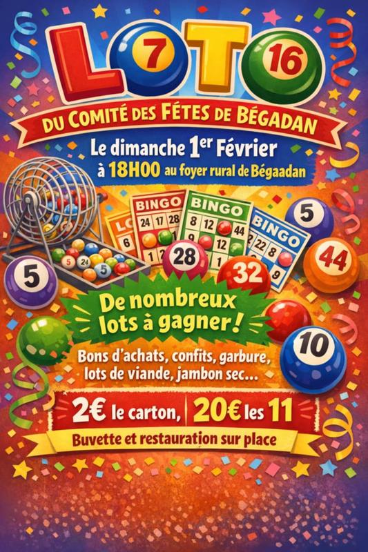 Lotos du Comité des Fêtes