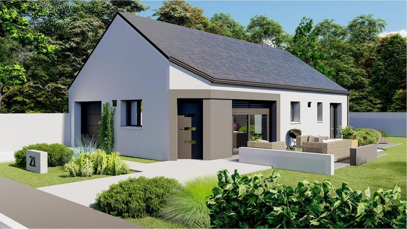 Maison - 74 m² - 4 pièces