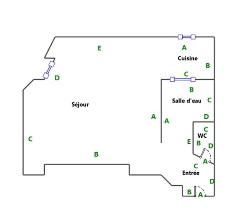 Appartement - 30 m² - 2 pièces