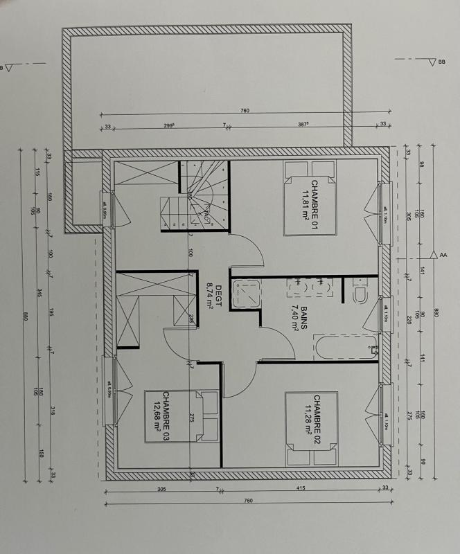 Maison - 111 m² - 5 pièces