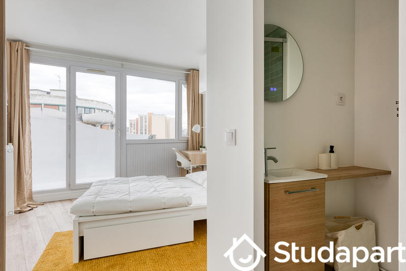 Chambre - 11 m² - 1 pièce