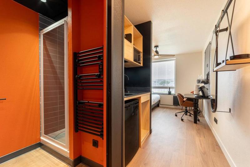 Studio - 17 m² - 1 pièce