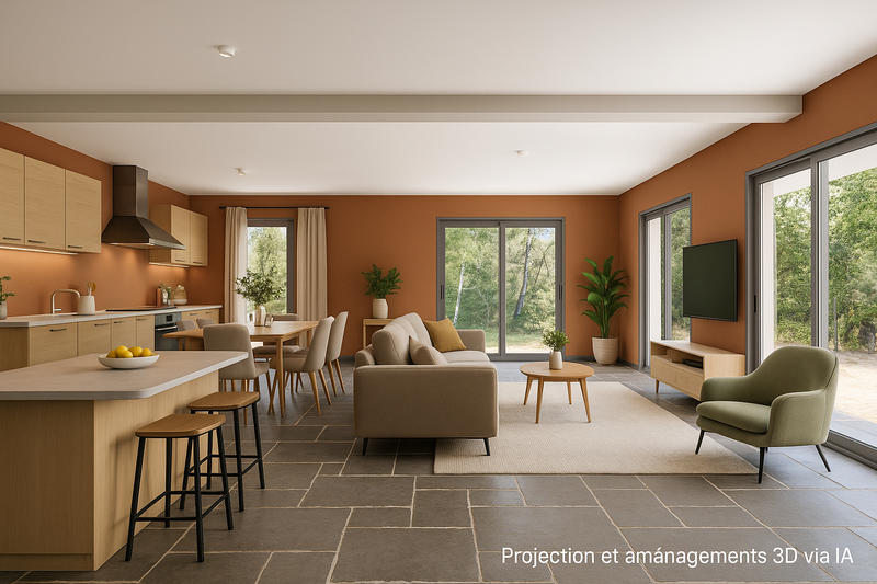 Appartement - 121 m² - 5 pièces