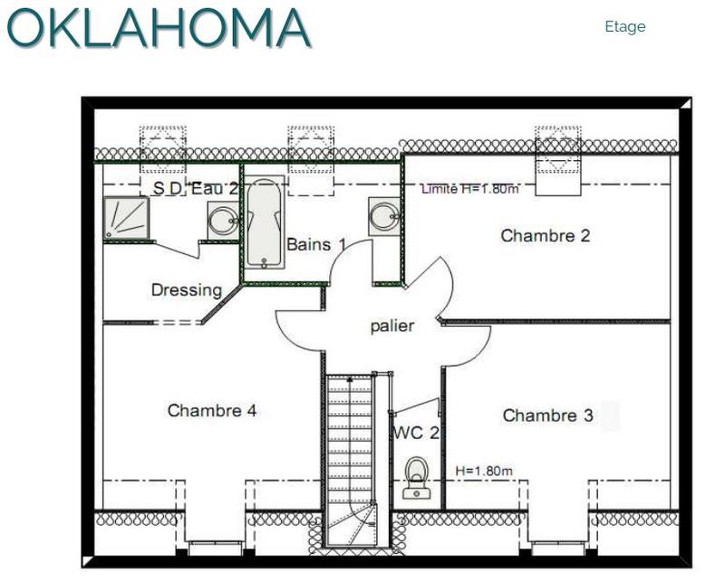 Maison - 120 m² - 6 pièces