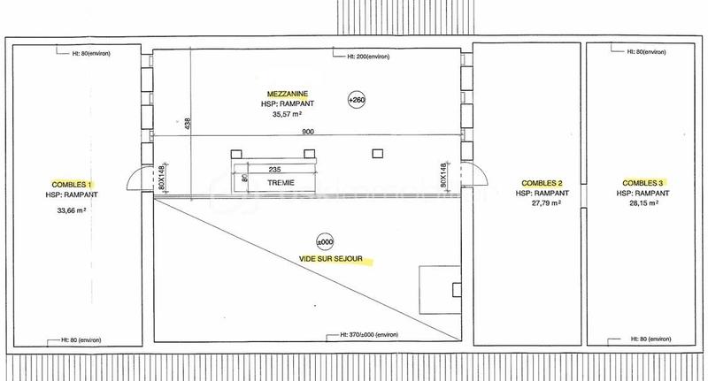 Appartement - 160 m² - 3 pièces