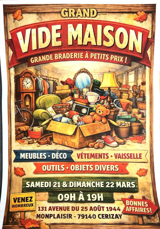 Vide maison