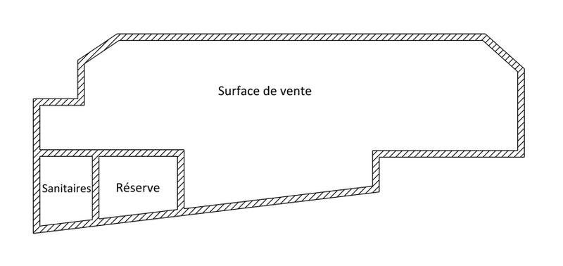 Local commercial - 53 m²