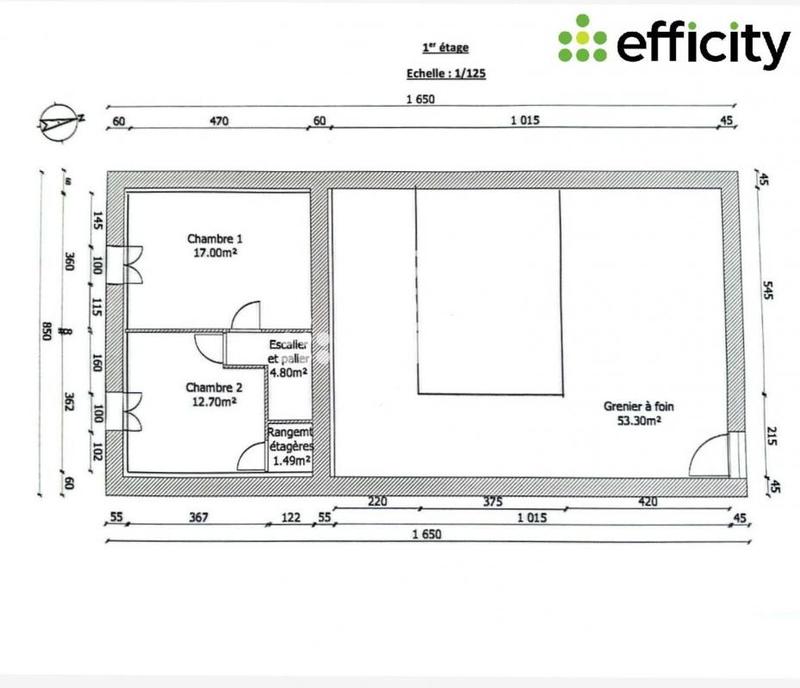 Maison - 100 m² - 3 pièces