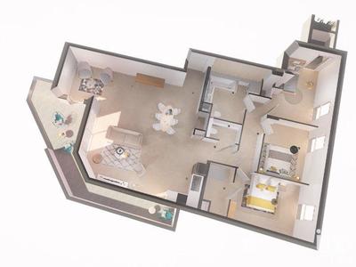 Appartement - 101 m² - 4 pièces