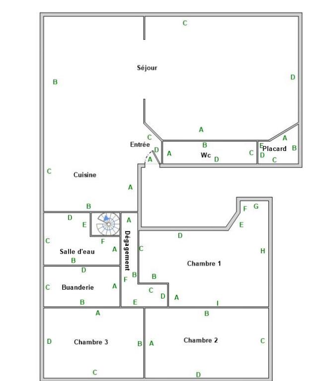 Duplex - 184 m² - 6 pièces