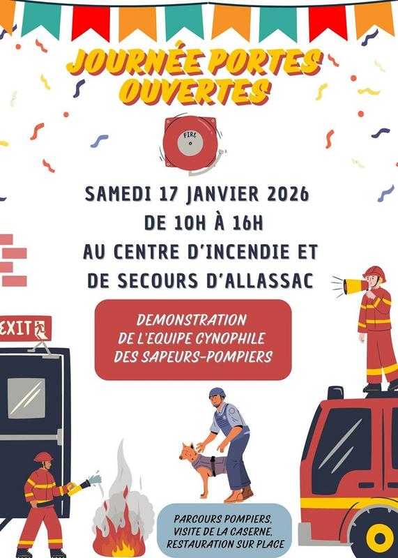 Journée portes ouvertes au centre d'incendie et de secours d'Allassac