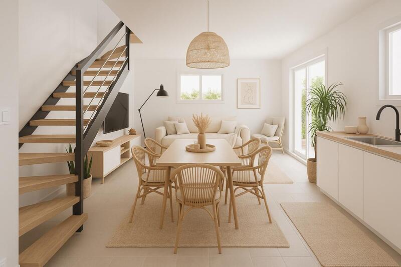 Maison - 65 m² - 3 pièces