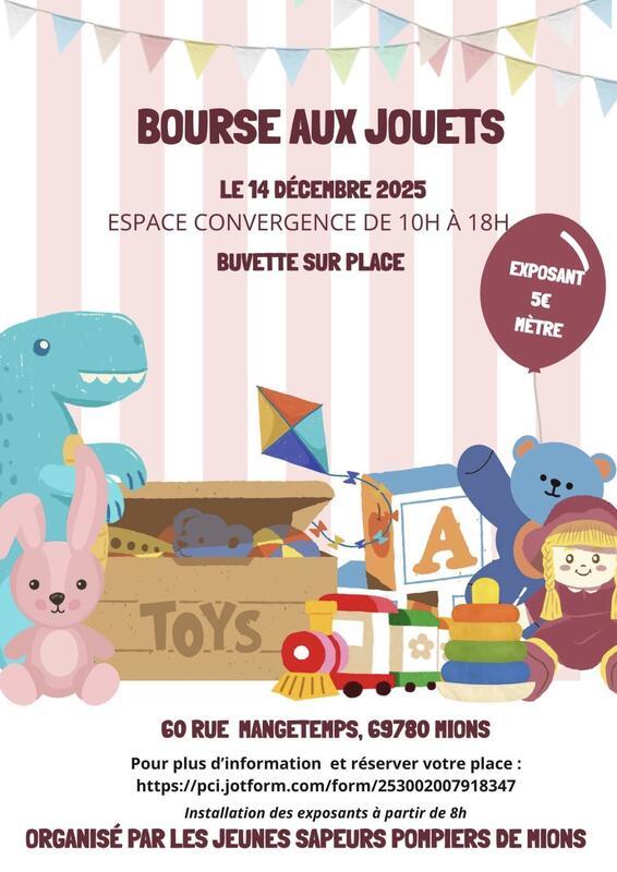 Bourse aux jouets des jsp de mions