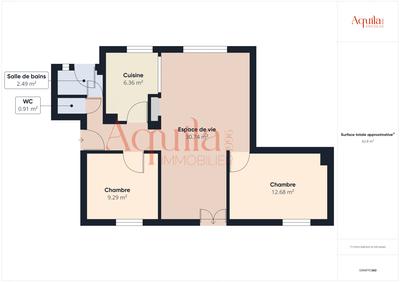 Appartement - 63 m² - 4 pièces