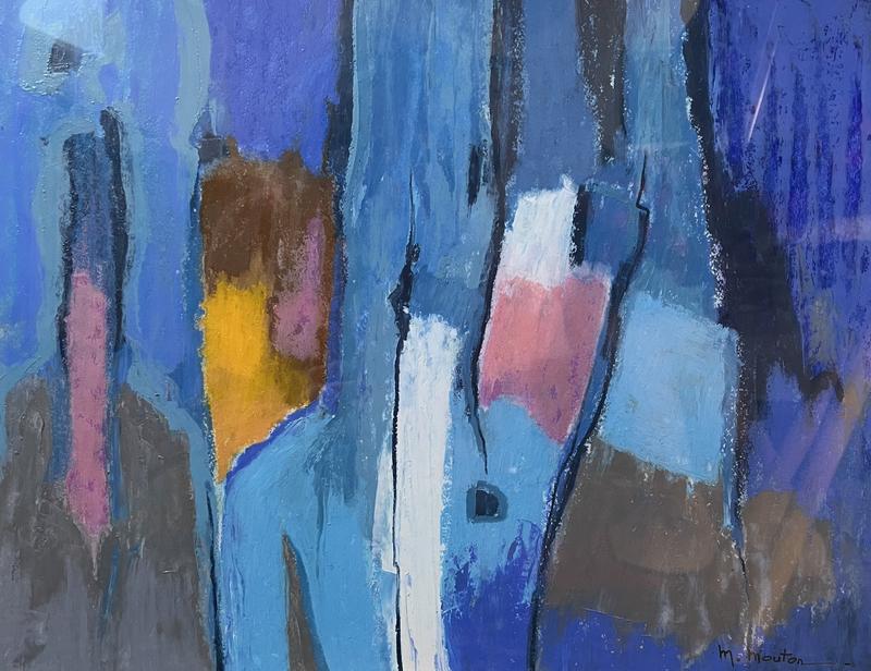 Exposition de l'artiste peintre Martine Mouton