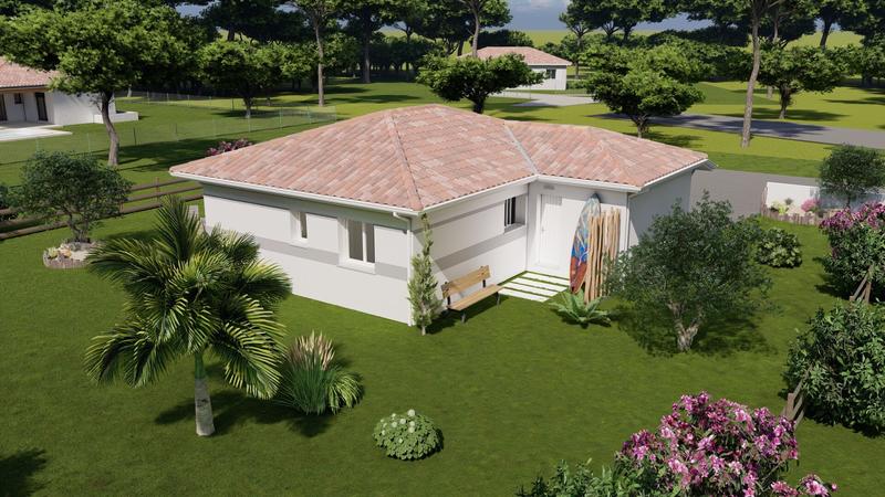 Maison - 60 m² - 3 pièces