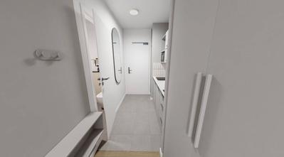 Studio - 18 m² - 1 pièce