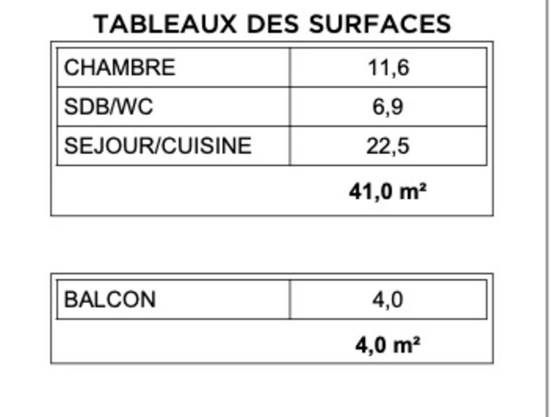 Appartement - 41 m² - 2 pièces
