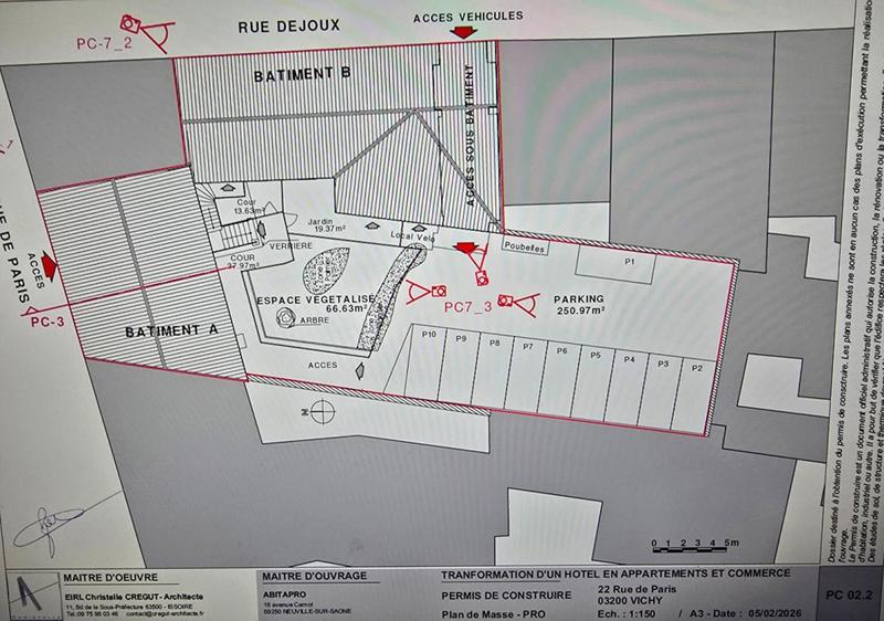 Appartement - 60 m² - 3 pièces