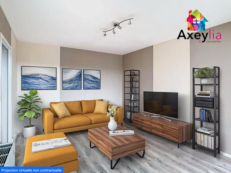 Appartement - 61 m² - 3 pièces