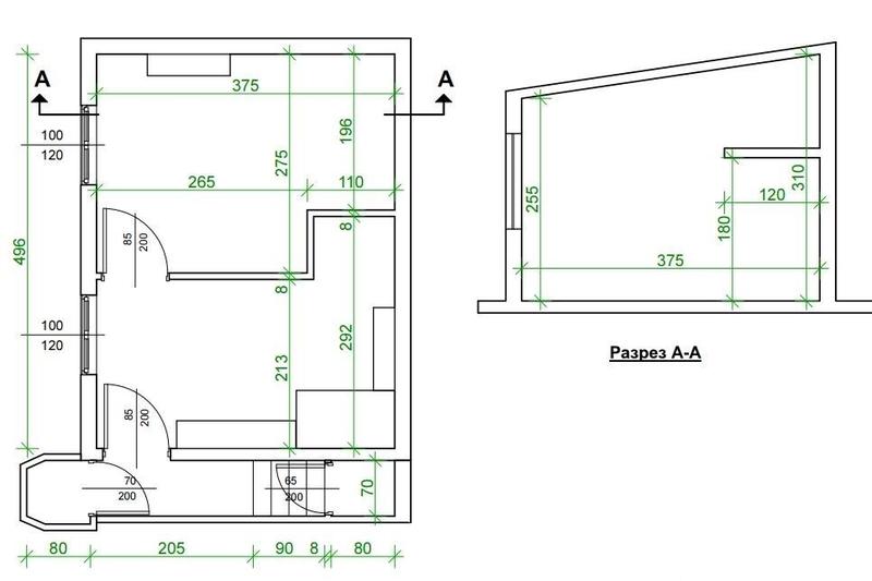Appartement - 20 m² - 2 pièces