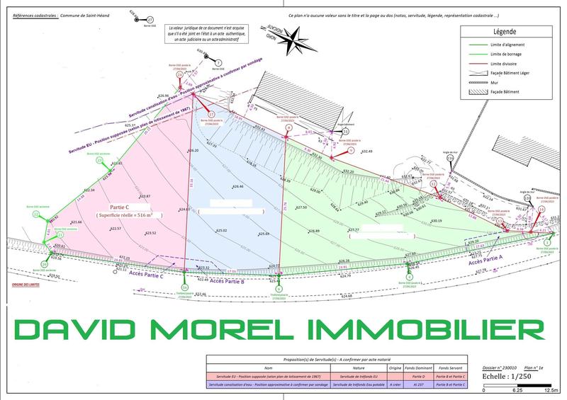 Terrain constructible - 516 m²