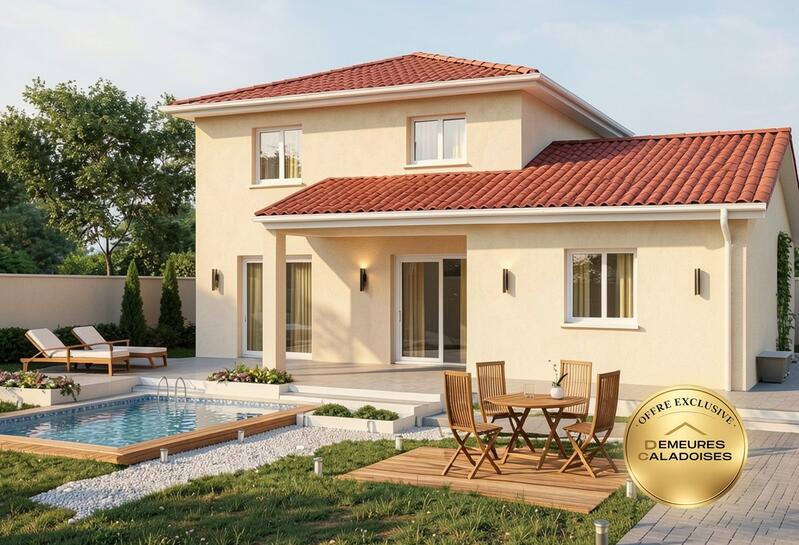 Maison - 104 m² - 5 pièces