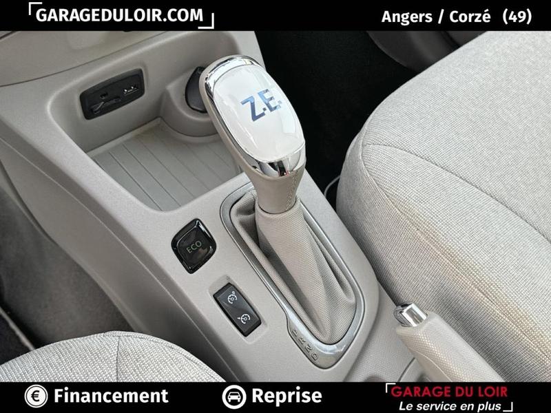 Renault Zoe Zen charge rapide Gamme 2017