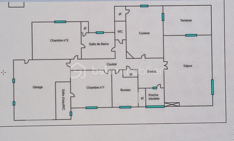 Maison - 100 m² - 4 pièces