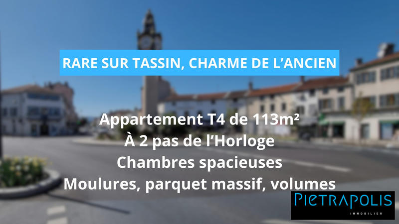 Appartement - 113 m² - 4 pièces