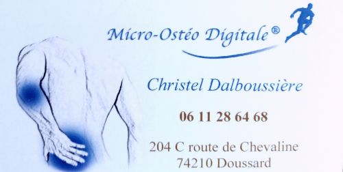 Micro-Ostéo Digitale Christel Dalboussière
